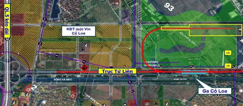 Bán đất tại xã mai lâm, đông anh, hà nội, 288 m2, đẹp, nhiều tiện ích hot!