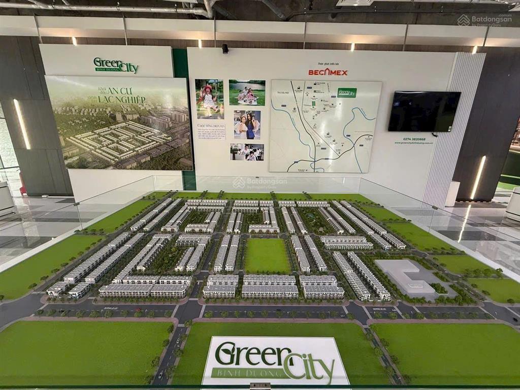 Bán nhà phố green city becamex bình dương  5x30m, 1 trệt 2 lầu  giá 5.85 tỷ
