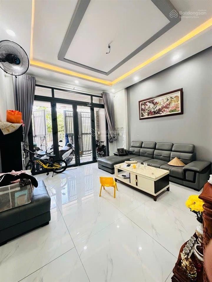 Bán nhà 4 tầng 67m²(4,4x15) đường tl29 phường thạnh lộc,q12.hẻm 5m