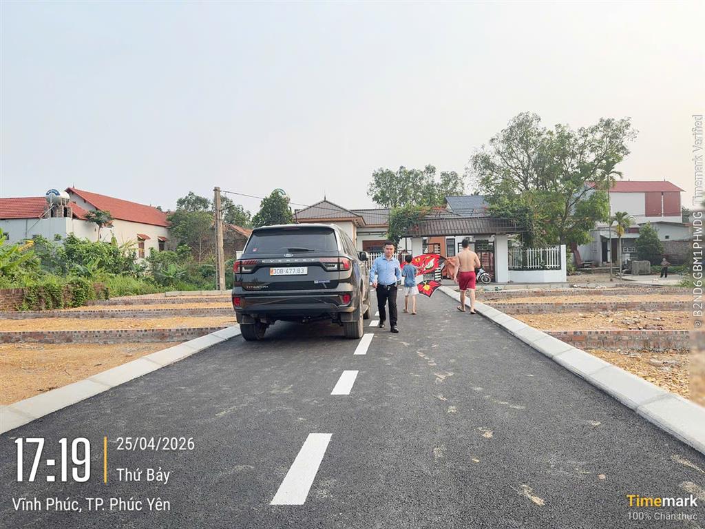 CHỈ NHỈNH 1 TỶ - SỞ HỮU ĐẤT NỀN PHÂN LÔ ĐẸP TẠI TP. PHÚC YÊN