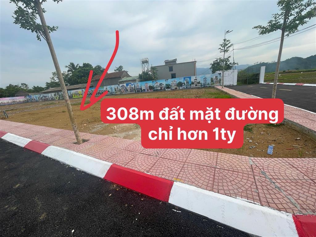 Chỉ hơn 1,6 tỷ có ngay 308m² mặt đường tại Tân Hội – Xuân Mai.