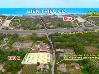 Đầu tư đất biển giá rẻ chỉ 500tr tại Nam cửa việt Quảng Trị