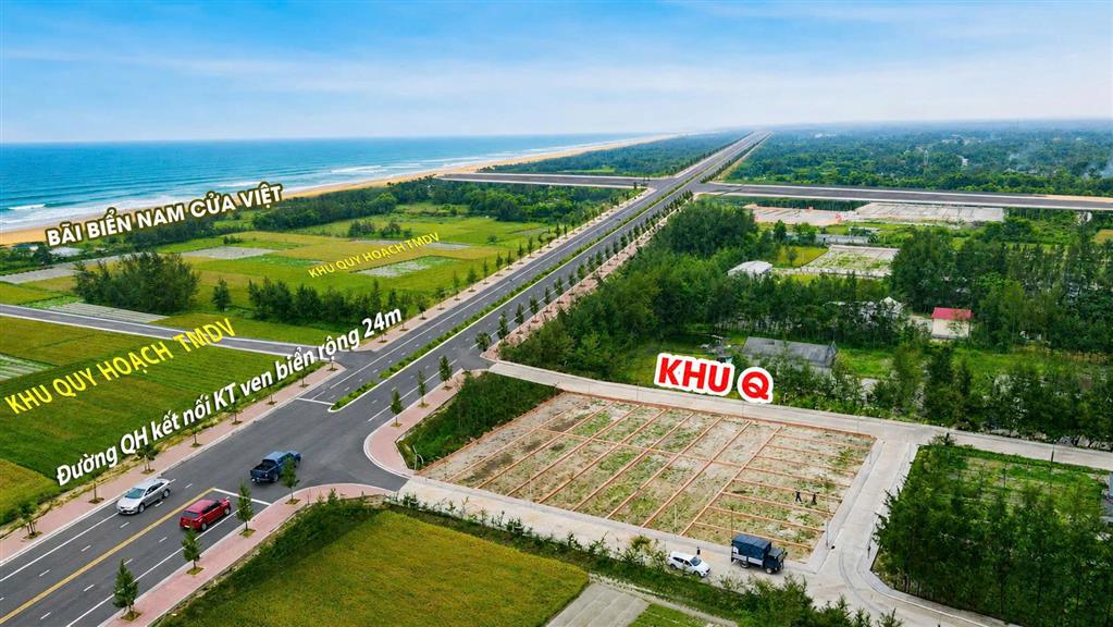 500 TRIỆU – SỞ HỮU ĐẤT CÁCH BÃI BIỂN CỬA VIỆT CHỈ 300M