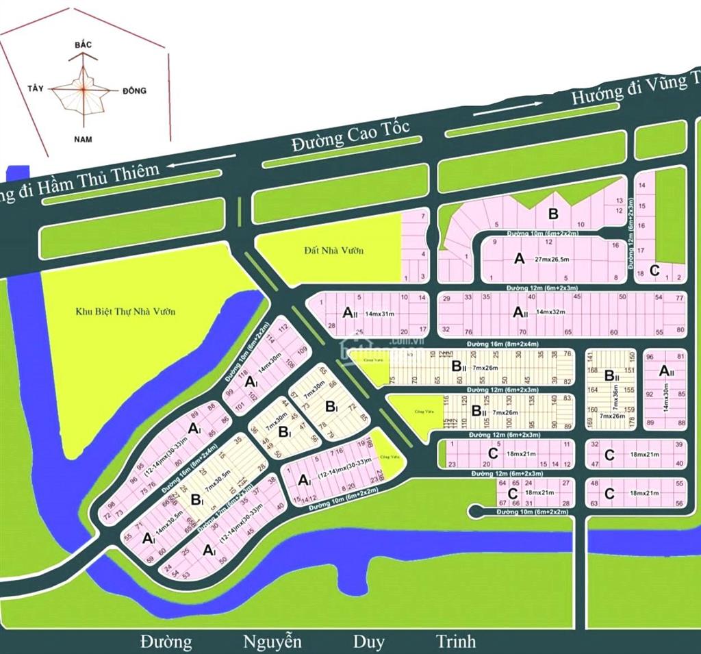 Rẻ nhất dự án! bán đất nền dự án tại khu dân cư đại học bách khoa, 69 triệu / m2, 182 m2