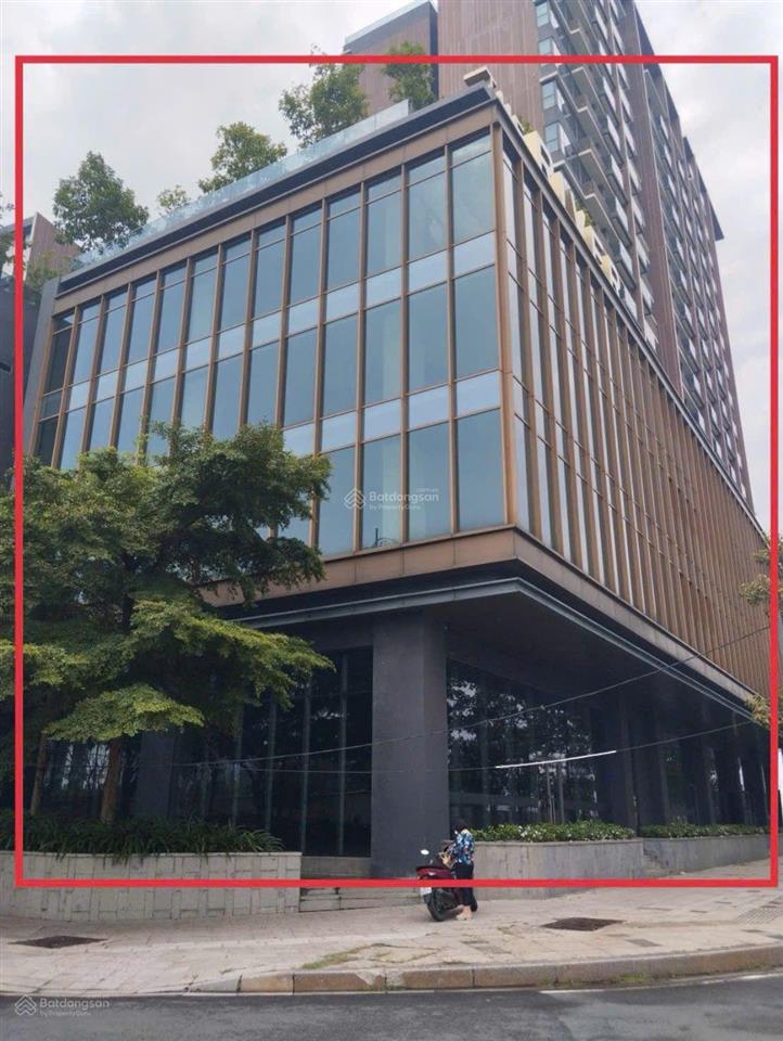 Cho thuê nguyên tòa shophouse 4 tầng the river thủ thiêm 1.200m2