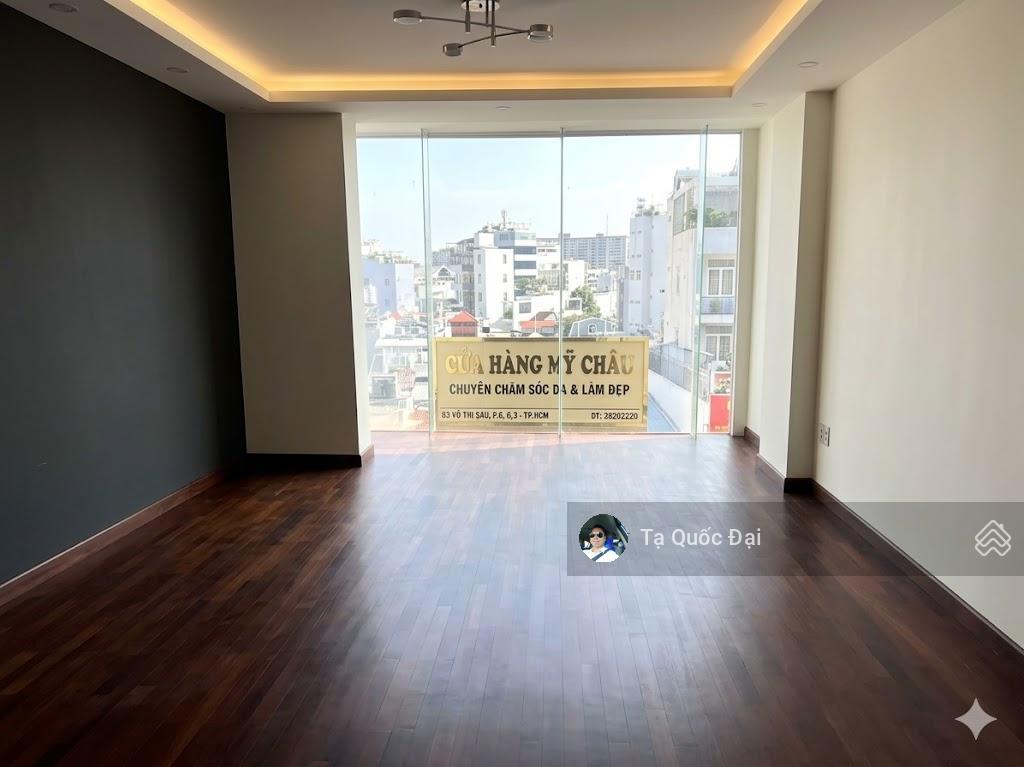 Quận 3  mt hai bà trưng  54.4m2  45 tỷ  tòa nhà vp  căn góc  6 tầng  thang máy