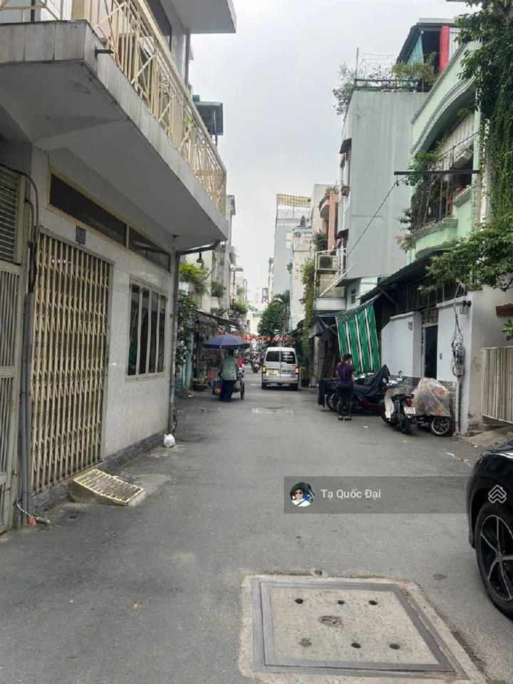 Quận 3  lý chính thắng  44,2m2  9.5 tỷ  tiện xây mới  hxh tránh  cách hoàng sa 50m