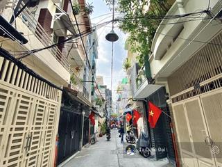 Quận 3  nguyễn đình chiểu  53.3m2  10 tỷ  nở hậu  hẻm xe tải 1 trục  tiện xây mới
