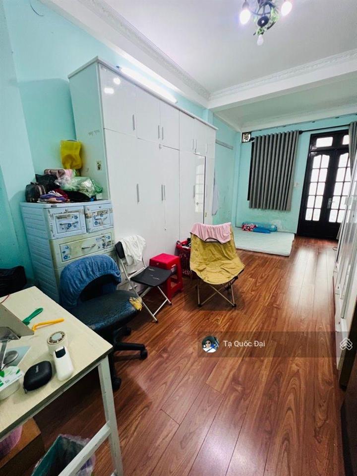 Quận 3  trần quang diệu  65.1m2  9.8 tỷ  lô nhì mt  4 tầng  2 mt trước sau