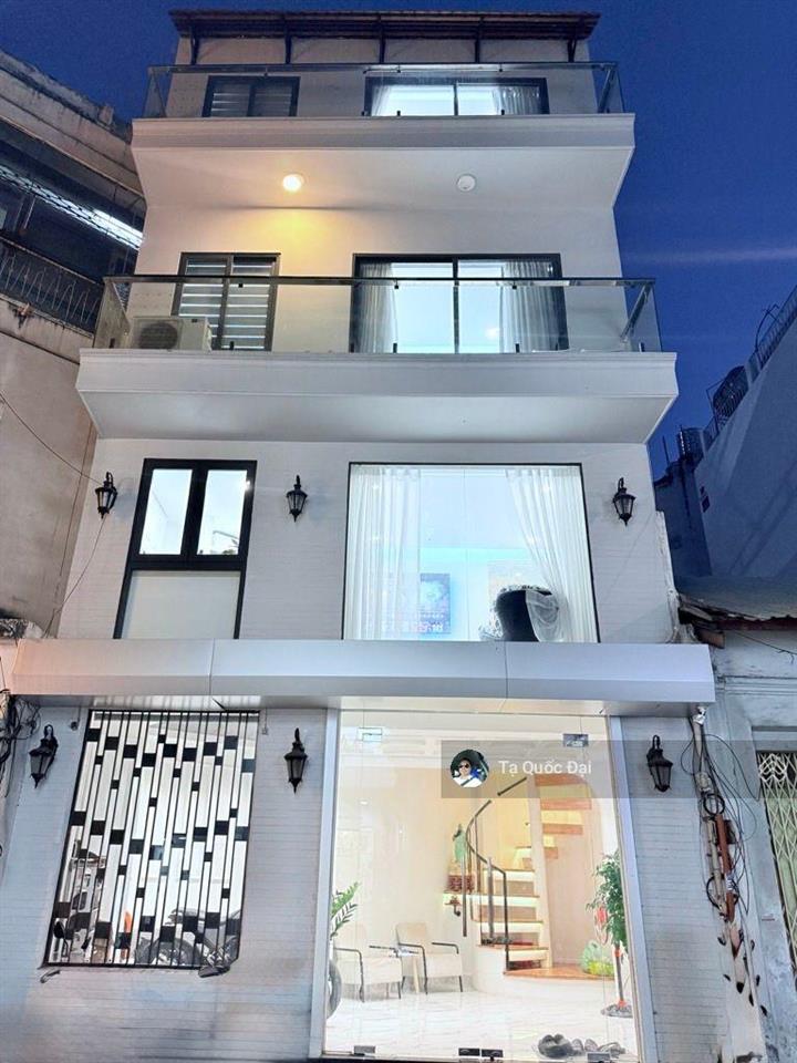 Quận 1  mt nguyễn phi khanh  22m2  10,5 tỷ  ngang 5,5m  lô góc  4 tầng