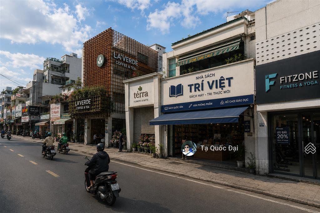 Quận 1  mt nguyễn văn cừ  108.7m2  42 tỷ  ngang 5.2m  2 mặt thoáng  4 tầng