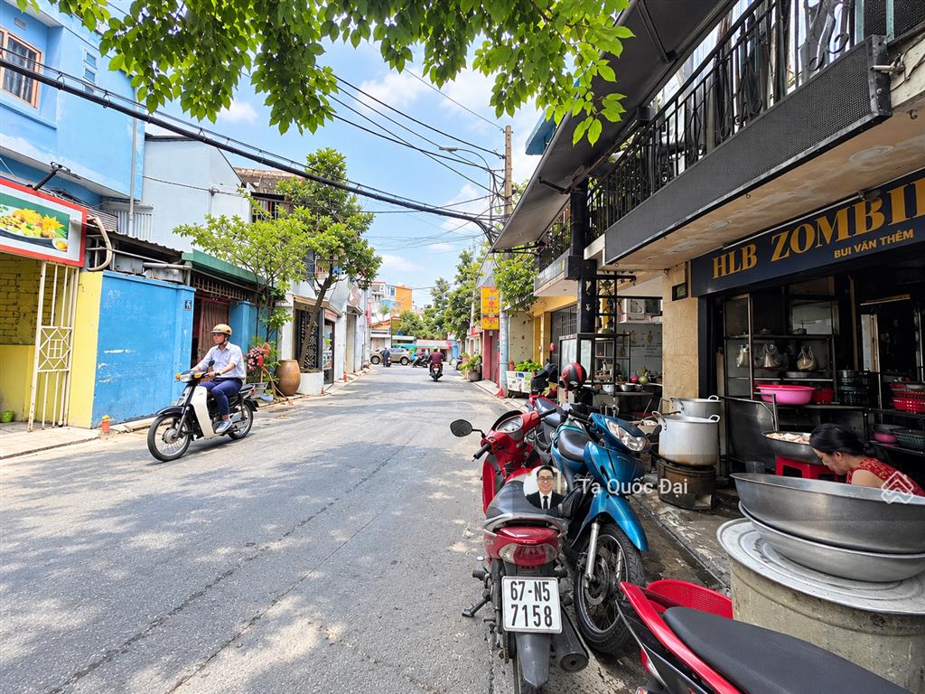 Phú nhuận  mt bùi văn thêm  75,1m  14,5 tỷ  ngang 7,3m  khu cán bộ