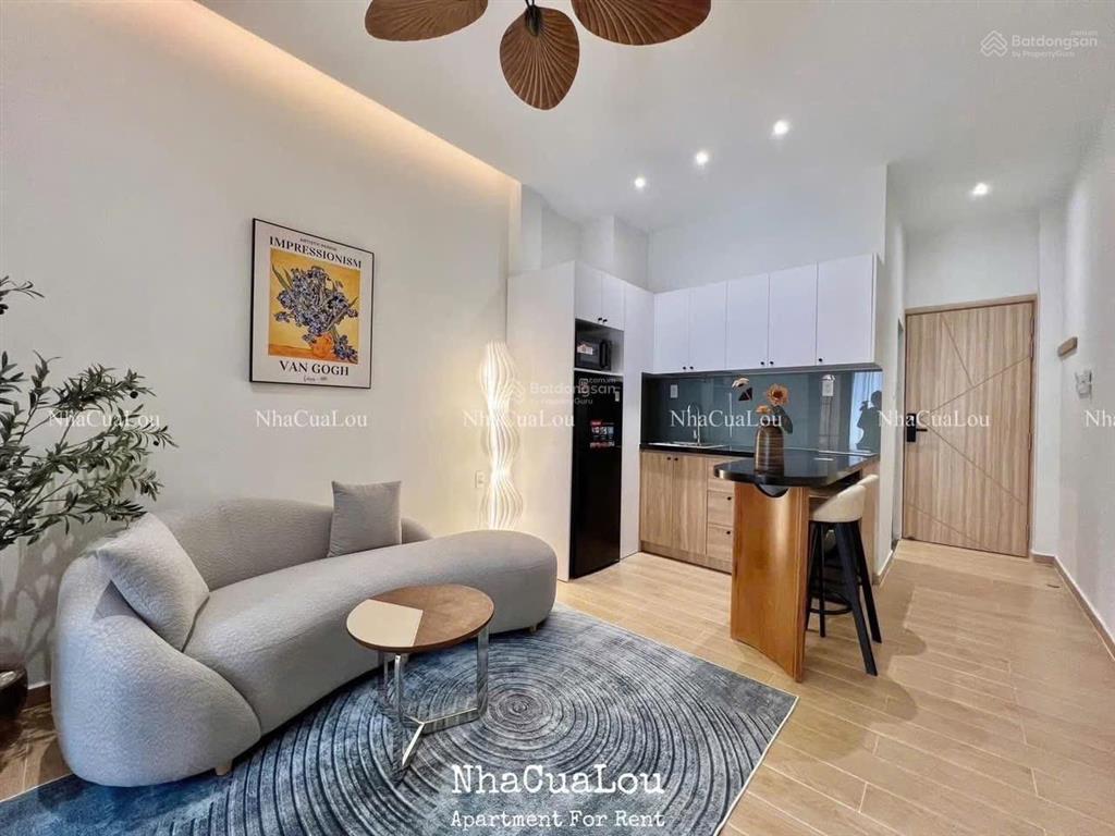 Cho thuê căn hộ 1pn ban công thoáng, full nội thất phạm ngọc thạch, quận 3, gần hồ con rùa