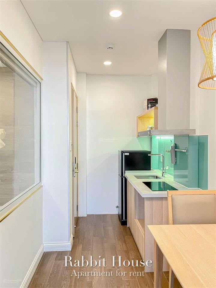 Cho thuê căn hộ 1pn ban công full nội thất bến vân đồn quận 4 gần cầu nguyễn văn cừ, cầu ông lãnh