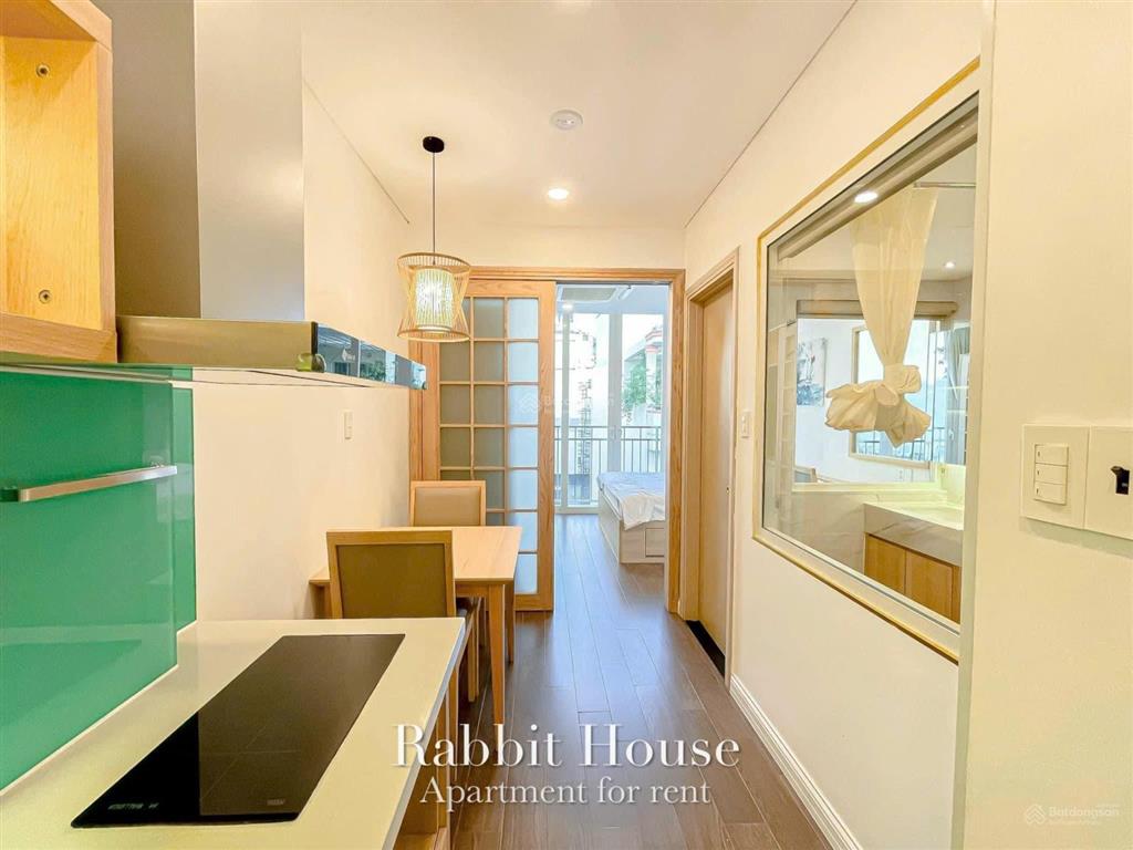 Cho thuê căn hộ 1pn ban công full nội thất bến vân đồn quận 4 gần cầu nguyễn văn cừ, cầu ông lãnh