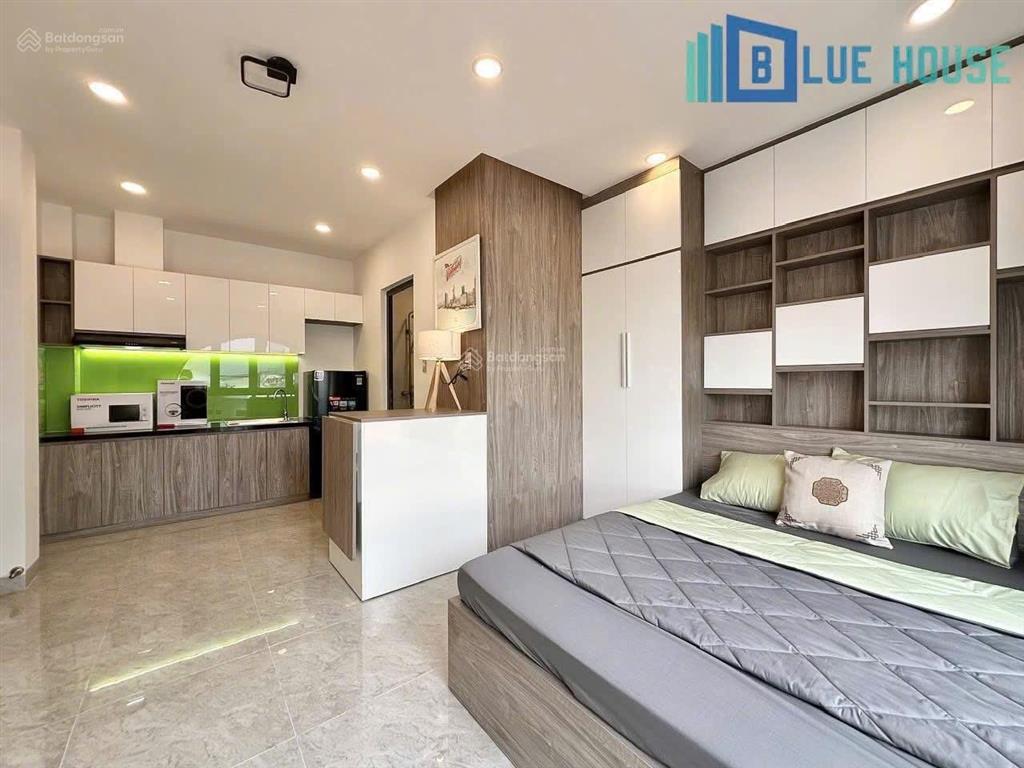 Cho thuê chdv cửa sổ thoáng trần hưng đạo quận 5 gần cầu nguyễn văn cừ full nội thất máy giặt riêng