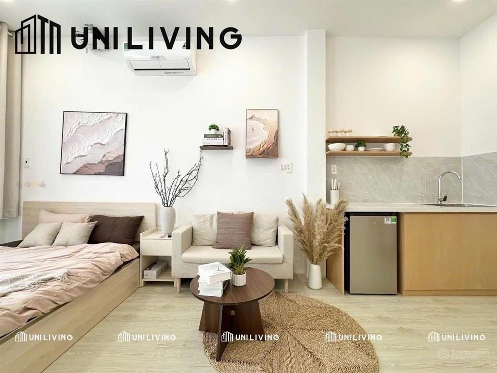 Căn hộ studio ban công dương bá trạc quận 8 | ngay cầu nguyễn văn cừ, cầu chữ y | full nội thất