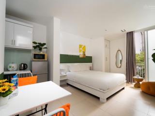 Cho thuê căn hộ studio ban công full nội thất nguyễn văn cừ quận 5 gần nowzone, cầu nguyễn văn cừ