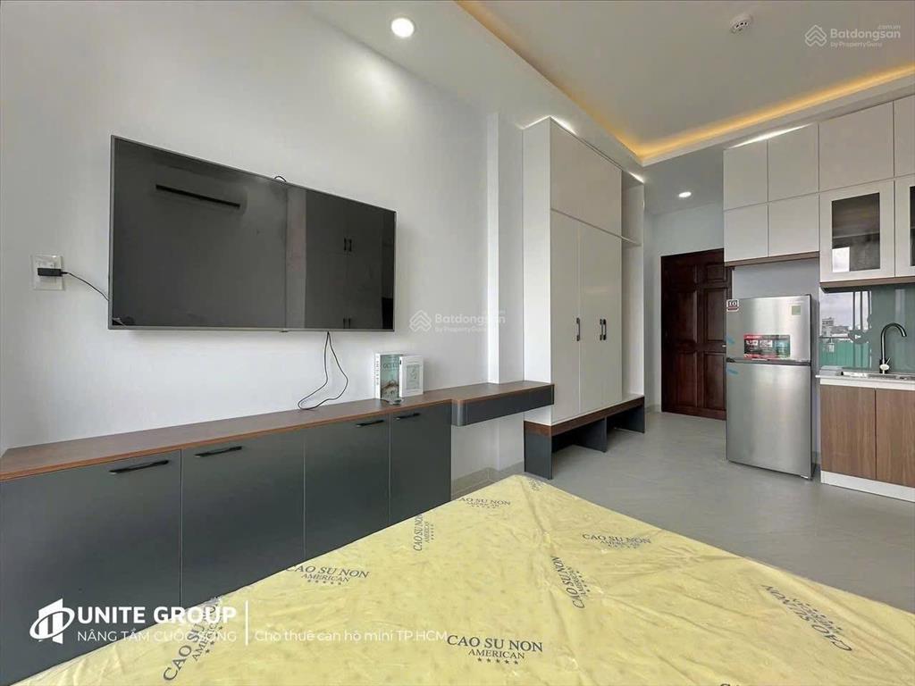 Căn hộ studio ban công full nội thất máy giặt riêng dương bá trạc quận 8 gần cầu nguyễn văn cừ
