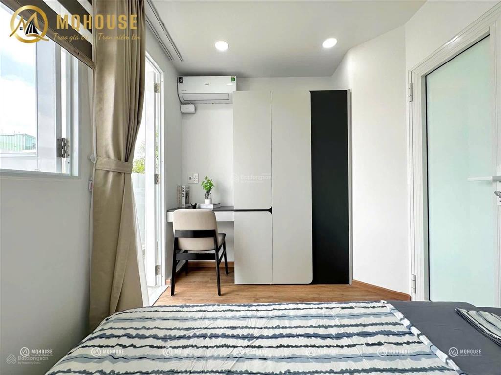 Căn hộ 2pn ban công full nội thất | nguyễn văn cừ quận 5 gần nowzone, đh sư phạm, đh sài gòn,