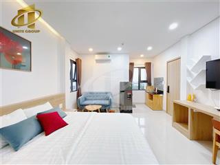 Căn hộ studio full nội thất cao cấp, thoáng mát, đường bến vân đồn, gần cầu khánh hội