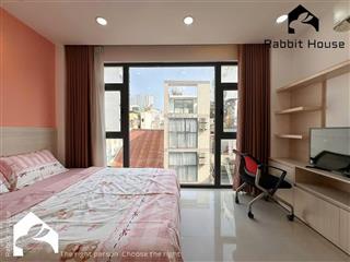 Căn hộ studio full nội thất cao cấp, ban công đường hai bà trưng, gần nhà thờ tân định quận 3