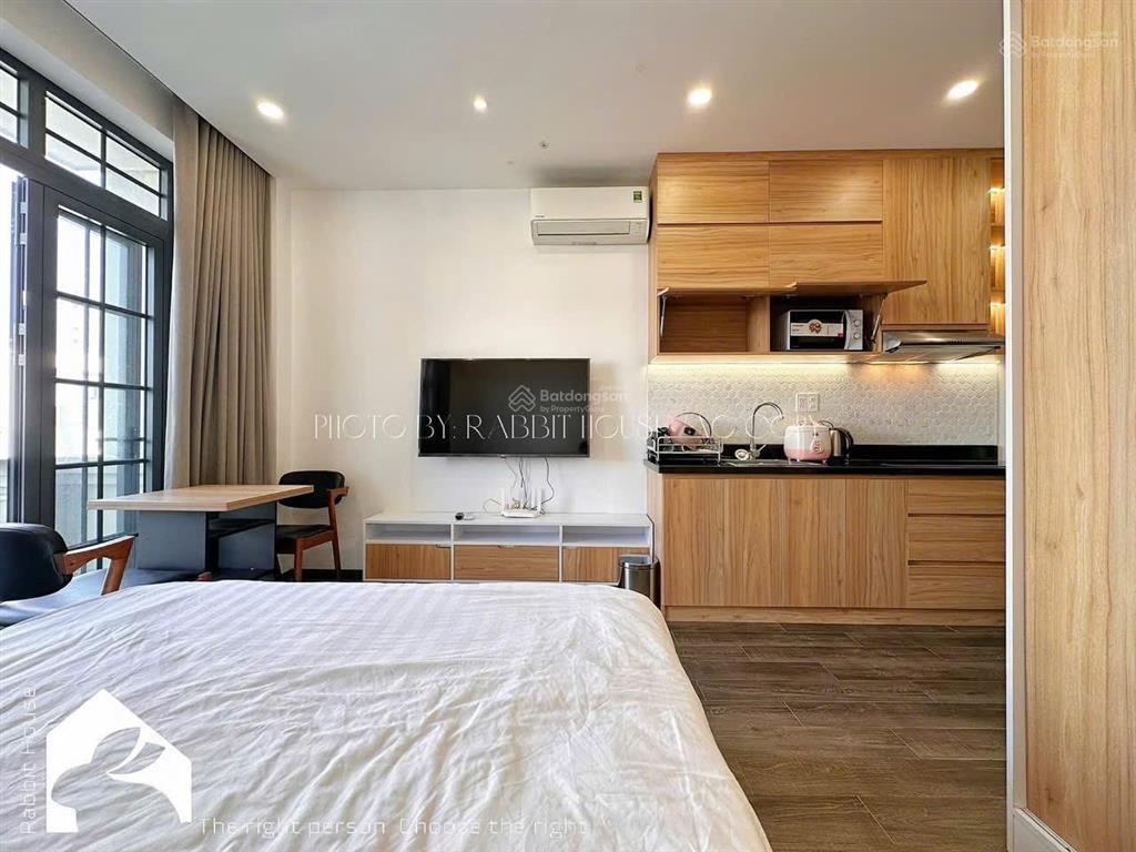 Căn hộ studio full nội thất cao cấp, đường khánh hội gần cầu ông lãnh, phố đi bộ nguyễn huệ