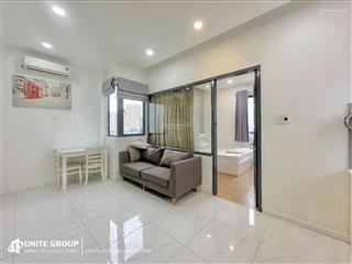 Cho thuê căn hộ 1 phòng ngủ full nội thất, tách bếp cửa sổ thoáng đường phạm thế hiển quận 8