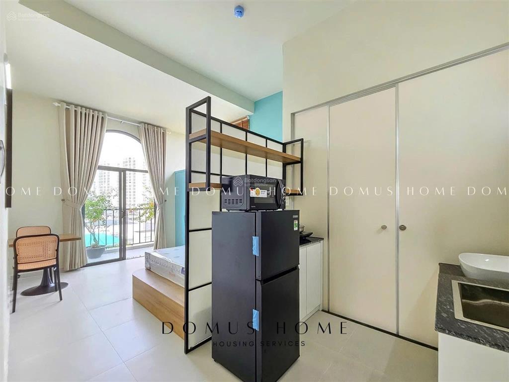 Căn hộ studio full nội thất ban công thoáng đường trần hưng đạo gần cầu nguyễn văn cừ quận 5