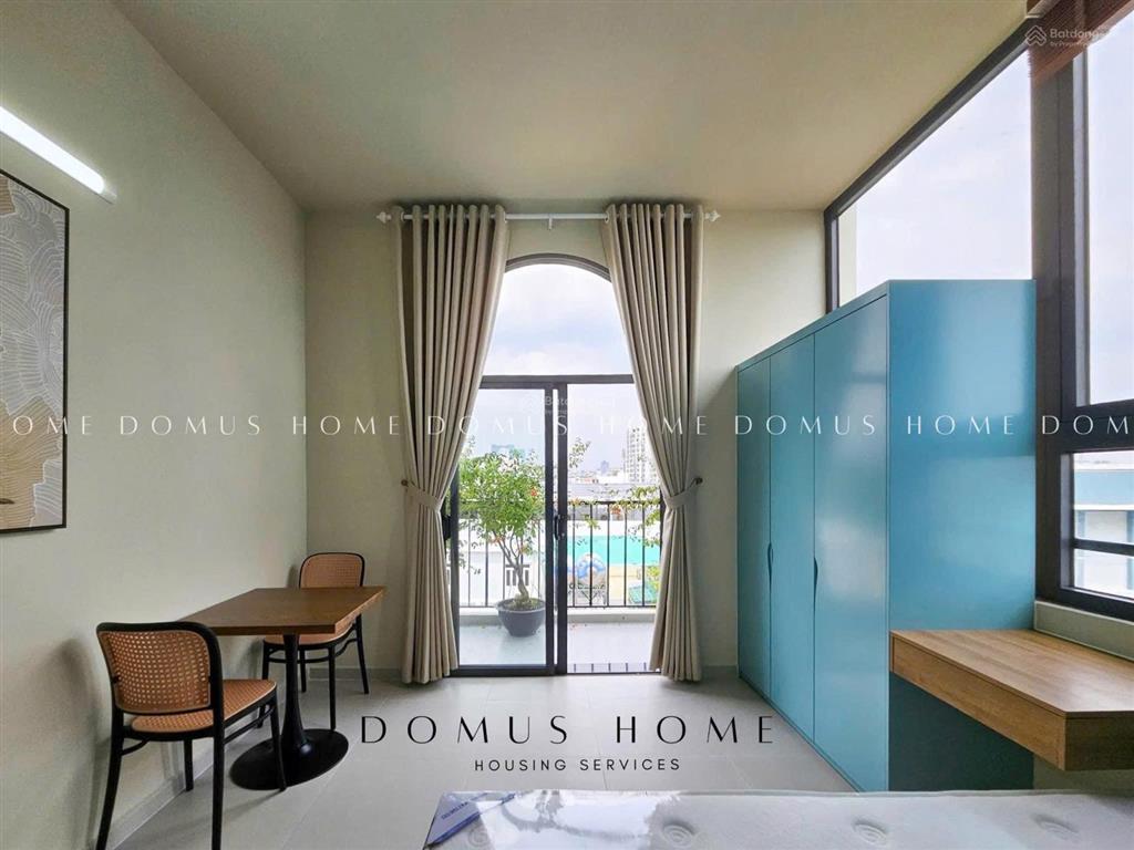 Căn hộ studio full nội thất ban công thoáng đường trần hưng đạo gần cầu nguyễn văn cừ quận 5