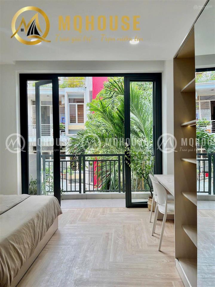 Căn hộ studio full nội thất cao cấp, đường võ thị sáu gần hồ con rùa, nhà thờ tân định quận 3