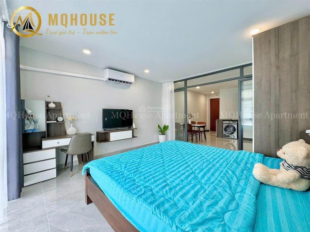 Căn hộ 1pn full nội thất cao cấp, ban công, thoáng mát hai bà trưng gần nhà thờ tân định