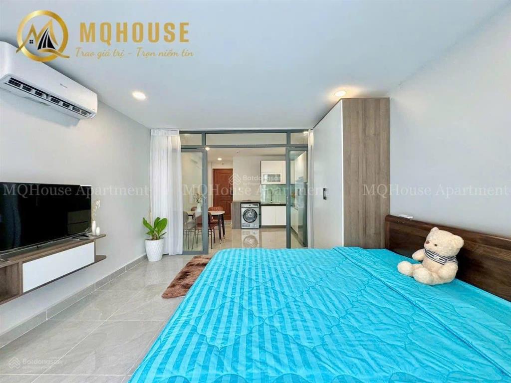 Căn hộ 1pn full nội thất cao cấp, ban công, thoáng mát hai bà trưng gần nhà thờ tân định