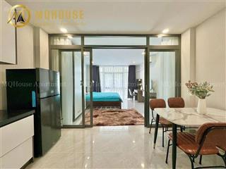Căn hộ 1pn full nội thất cao cấp, ban công, thoáng mát hai bà trưng gần nhà thờ tân định