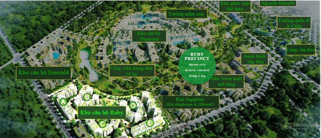 Cần bán nhanh căn ruby celadon  nhà đẹp ở liền