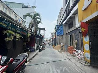Hẻm xe hơi thông  nhà 4 tầng ở & kinh doanh