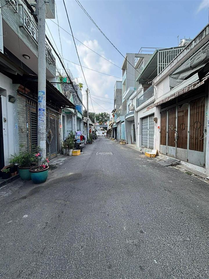 Hẻm nhựa 6m xe hơi thông  2 tầng ở & kinh doanh