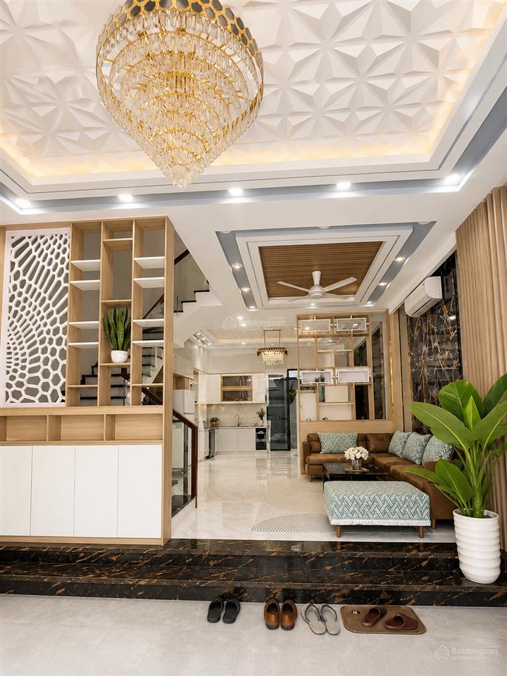 Giá tốt nhà mới ngang rộng khu green riverside  5.4x15m  đường ô tô 8m  huỳnh tấn phát nhà bè