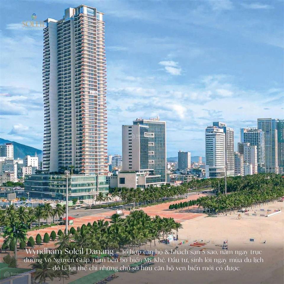 Căn hộ biển wyndham soleil 1,5 tỷ thanh toán 50% đến 30/06/2027, vị trí khai thác dòng tiền cực tốt