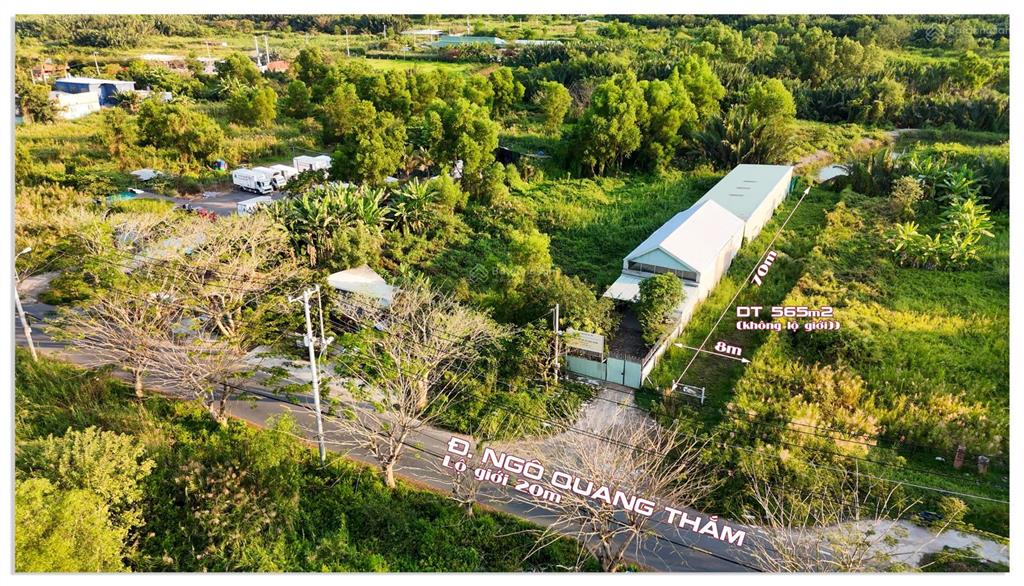 Chỉ 13,5 tỷ, mặt tiền diện tích lớn 565m2, cách quận 1 chỉ 15 phút (12km)