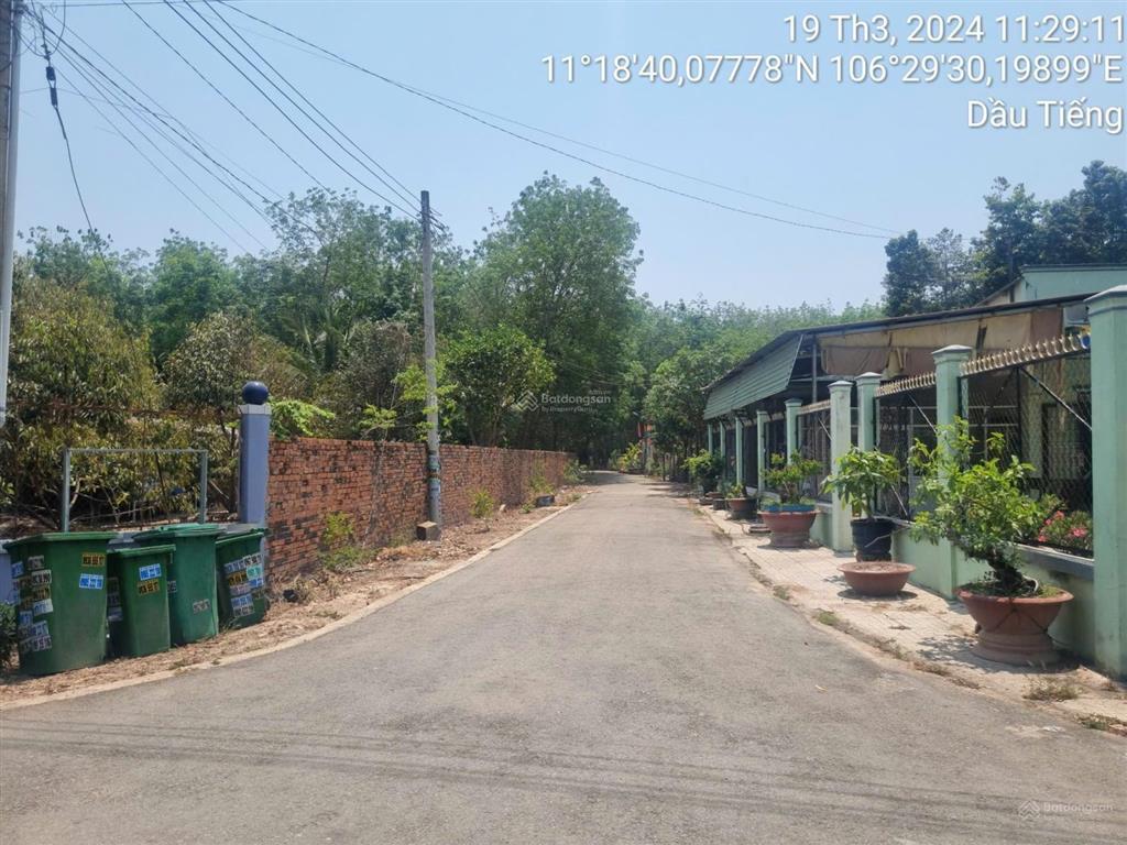Ngân hàng thanh lý đất ngang 24m mt nhựa, dt 1079m2, chỉ 3ty42, dầu tiếng bình dương