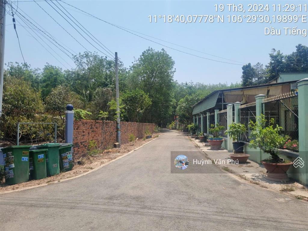 Ngân hàng thanh lý đất ngang 24m mt nhựa, dt 1079m2, dầu tiếng bình dương