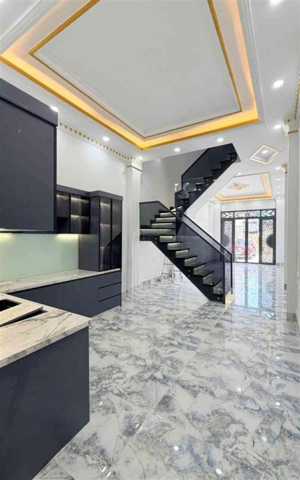 Nhà mới tinh xây mới 100%  ngay đường số 29, khu tên lửa, oto ngủ nhà  4x13m  4 tầng  chỉ