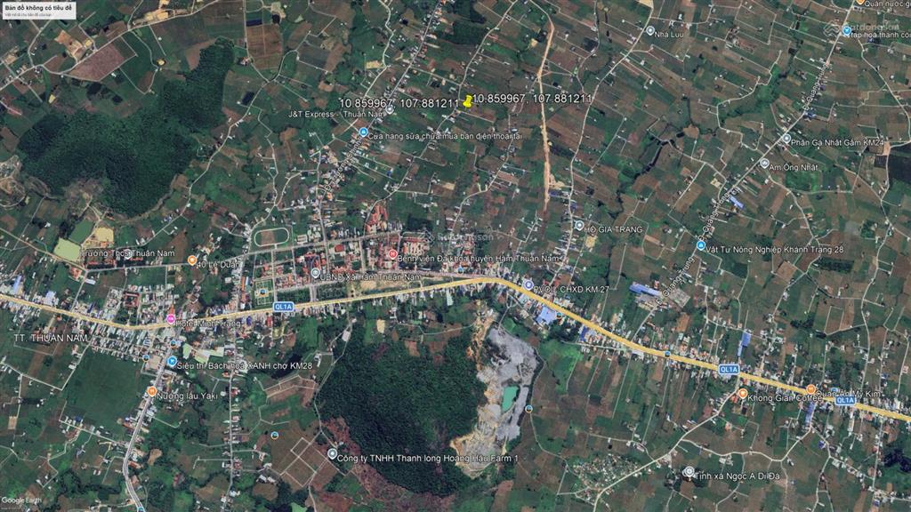 Bán đất tại thị trấn thuận nam, 3,5 tỷ, 856,7 m2, chính chủ giá cực chất