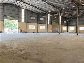Cho thuê kho, nhà xưởng 4000m2, giá tốt tại tỉnh lộ 835, tân trạch, cần đước, long an