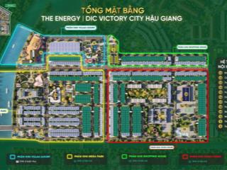 Dic victory hậu giang  hạ tầng hoàn thiện, sổ đỏ cầm tay  an tâm đầu tư!