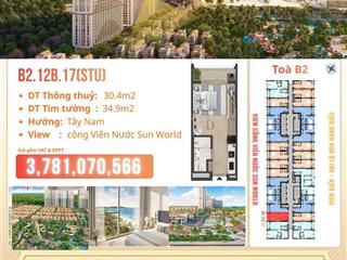 Bán căn hộ biển full nội thất blanca city chỉ 2,9 tỷ
