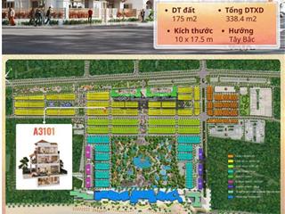 Bán biệt thự blanca city, 27,7 tỷ, dtxd 338,4 m2, 4 tầng, p10, vũng tàu