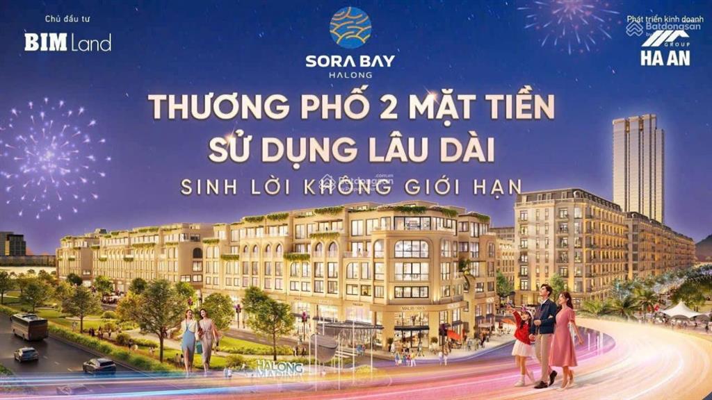 Bán căn hộ dự án sora bay mặt đường hoàng quốc việt  bãi cháy hạ long  27.4 tỷ hàng chủ đầu tư
