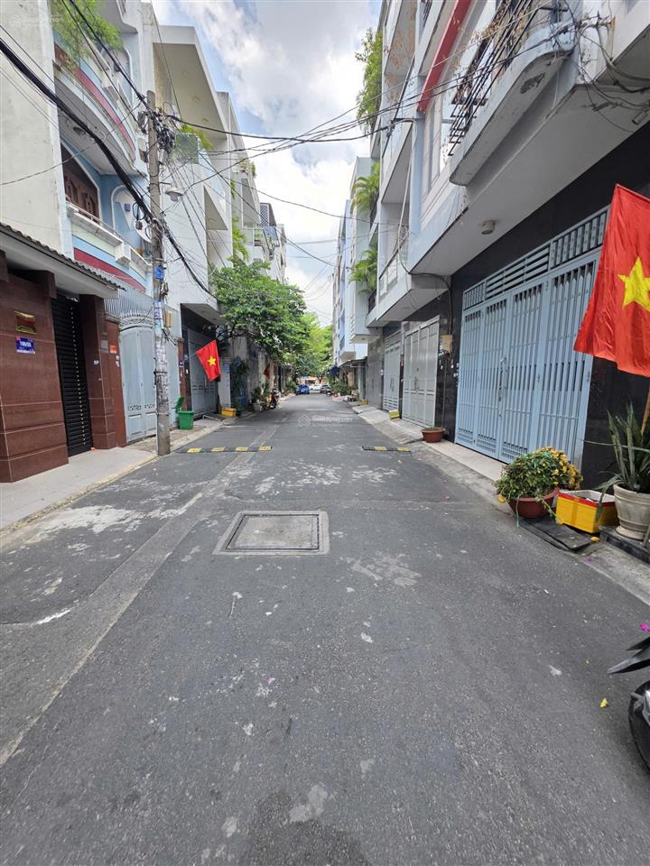 Bán nhà hẻm 8m thông đường vườn làip.phú thọ hoà, dt 5x13m, hướng tây, 1 lầu đúc, giá 8.6 tỷ tl